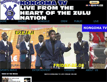 Tablet Screenshot of nongomatv.com